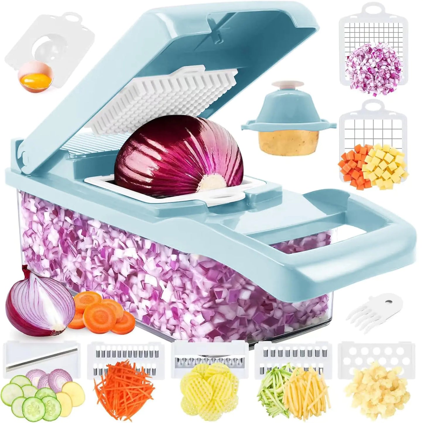 PureSlice 13-in-1 Mandoline & Food Cutter Box