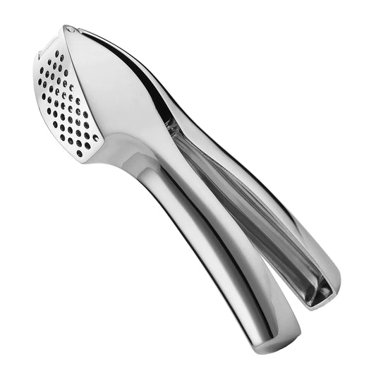 Garlic Press Crusher – Rust-Proof, Easy to Clean & Effortless Squeeze Professional Garlic Mincer